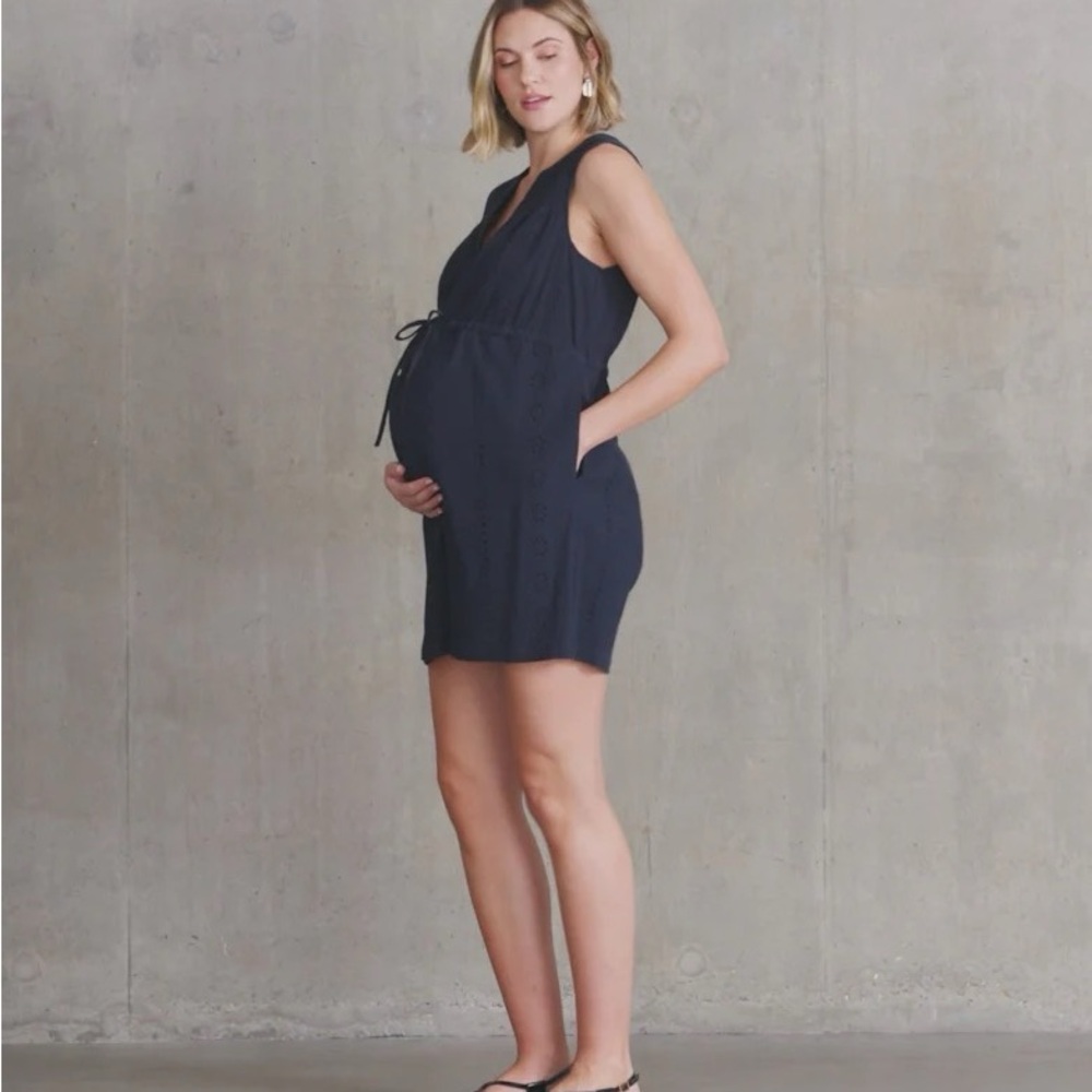 Seraphine Elegant Navy Dress